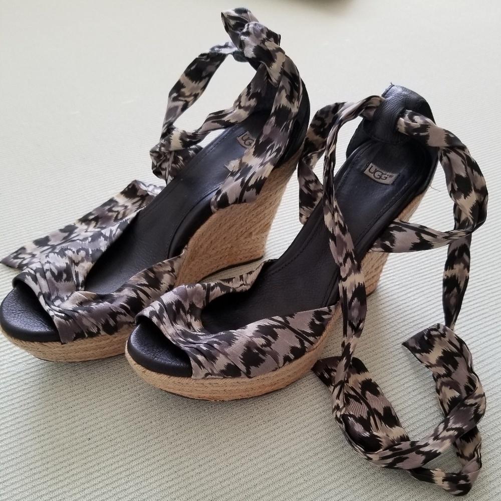UGG WEDGE SANDAL  PRICE FIRM
